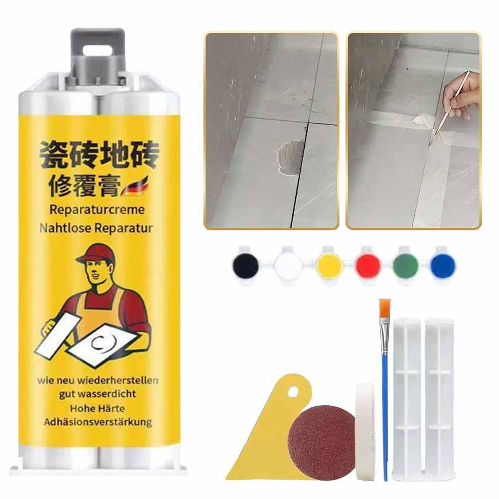 Kit de pasta para reparar bald - Ceramic Tile Floor reseña y precio