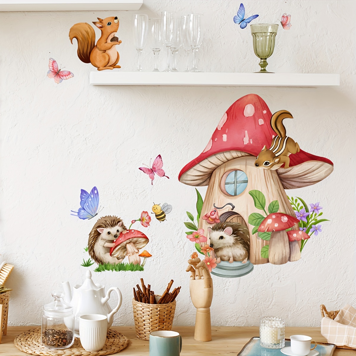 1 Pieza de Adhesivo Decorativo - Pvc Panel Background reseña y precio